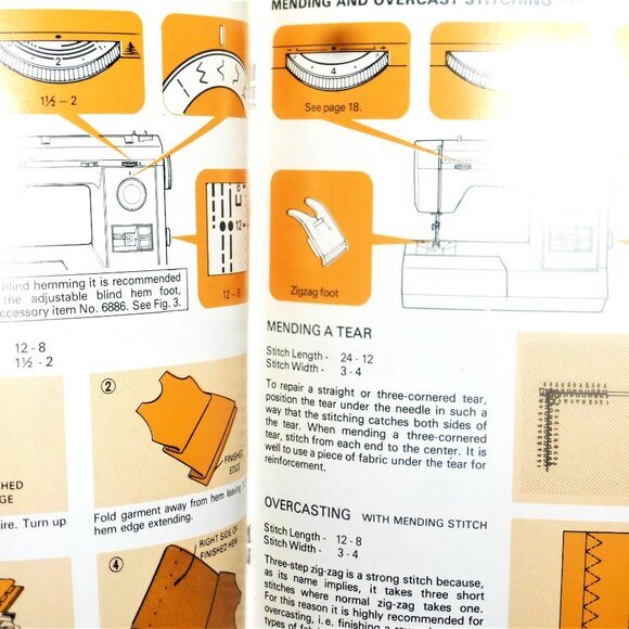 Kenmore Sewing Machine Model 17651 OWNERS MANUAL Booklet - Picture 2 of 4
